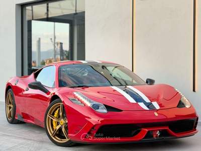 Ferrari 458 SPECIALE 4.5 605 CV SPECIALE DCT CERCHI MAGNESIO ORO 1600KM REALI Rosso usata Pomigliano d'Arco