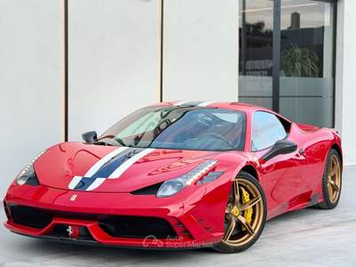 Ferrari 458 SPECIALE 4.5 605 CV SPECIALE DCT CERCHI MAGNESIO ORO 1600KM REALI Rosso usata Pomigliano d'Arco