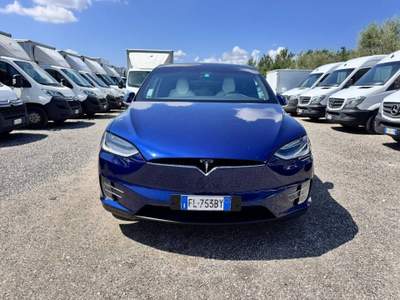 Tesla Model X X Model Ali Gabbiano Blu/Azzurro usata Marino