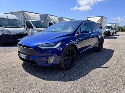 Tesla Model X X Model Ali Gabbiano Blu/Azzurro usata Marino