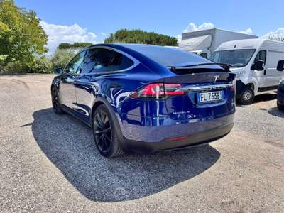 Tesla Model X X Model Ali Gabbiano Blu/Azzurro usata Marino