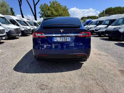 Tesla Model X X Model Ali Gabbiano Blu/Azzurro usata Marino