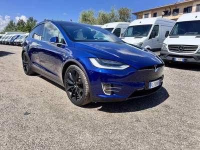 Tesla Model X X Model Ali Gabbiano Blu/Azzurro usata Marino