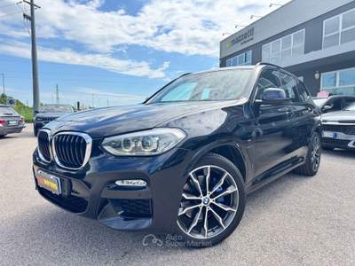 BMW X3 xDrive 30d 265cv M-sport Full Service Unico Proprietario Blu/Azzurro usata Ravenna