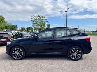 BMW X3 xDrive 30d 265cv M-sport Full Service Unico Proprietario Blu/Azzurro usata Ravenna