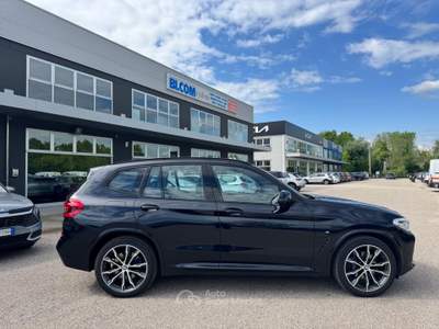 BMW X3 xDrive 30d 265cv M-sport Full Service Unico Proprietario Blu/Azzurro usata Ravenna