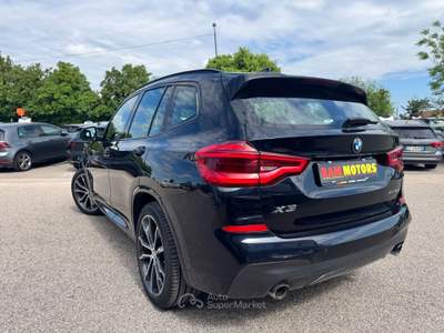 BMW X3 xDrive 30d 265cv M-sport Full Service Unico Proprietario Blu/Azzurro usata Ravenna
