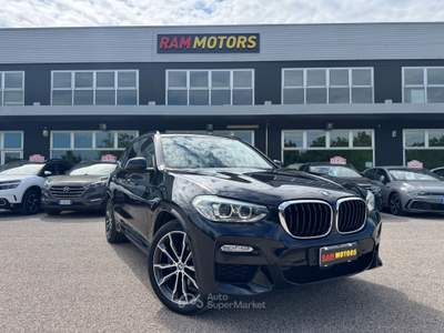 BMW X3 xDrive 30d 265cv M-sport Full Service Unico Proprietario Blu/Azzurro usata Ravenna