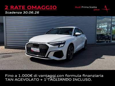 Audi A3 40 TDI S-TRONIC QUATTRO S-LINE EDITION Bianco usata San Fior