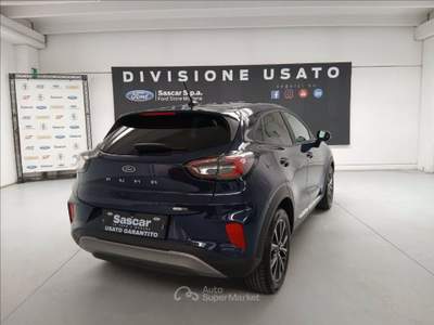 Ford Puma 1.0 ecoboost h Titanium s&s 125cv Blu/Azzurro usata Modena