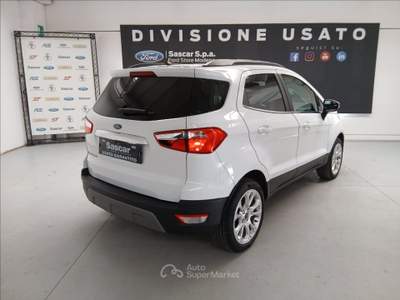 Ford EcoSport 1.0 ecoboost Titanium s&s 125cv Bianco usata Modena