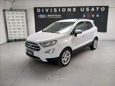 Ford EcoSport 1.0 ecoboost Titanium s&s 125cv Bianco usata Modena