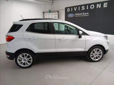 Ford EcoSport 1.0 ecoboost Titanium s&s 125cv Bianco usata Modena