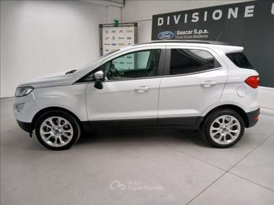 Ford EcoSport 1.0 ecoboost Titanium s&s 125cv Bianco usata Modena