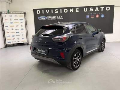 Ford Puma 1.0 ecoboost h Titanium s&s 125cv Blu/Azzurro usata Modena