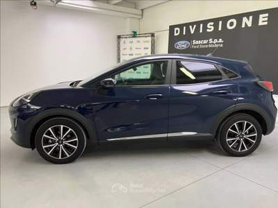 Ford Puma 1.0 ecoboost h Titanium s&s 125cv Blu/Azzurro usata Modena
