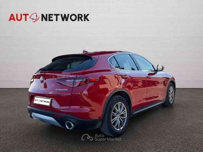 Alfa Romeo Stelvio 2.2 Turbodiesel 160 CV AT8 RWD Business Rosso usata Imola
