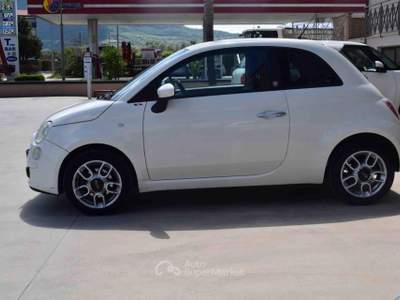 Fiat 500 1.3 Multijet 16V 95 CV Lounge Bianco usata Telese Terme
