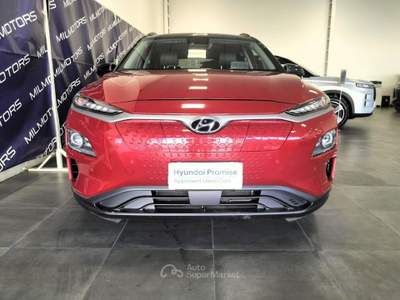 Hyundai Kona EV 64 kWh Exellence Rosso usata Messina