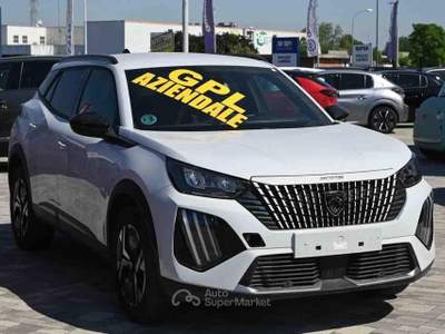Peugeot 2008 PureTech 100 S&S Allure GPL Bianco usata Pianezza