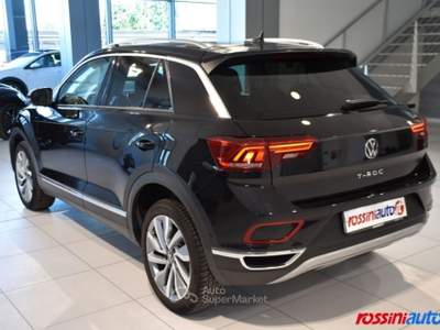 Volkswagen T-Roc 1.5 TSI 150 CV DSG STYLE + R18 + TECH PACK + I.Q D Nero usata Quinzano D'oglio
