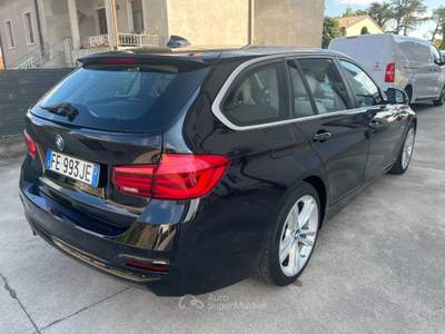 BMW Serie 3 316d d Touring Sport line  C.A.PELLE SENSORI PARK LED Nero usata Nogarole Rocca