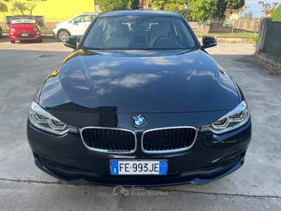 BMW Serie 3 316d d Touring Sport line  C.A.PELLE SENSORI PARK LED Nero usata Nogarole Rocca