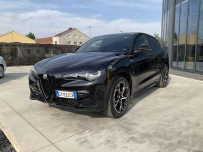 Alfa Romeo Stelvio 2.2 Turbodiesel 210 CV AT8 Q4 Veloce Nero usata Pieve di Cento