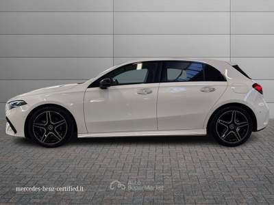 Mercedes-Benz Classe A  - a 180 amg line advanced plus auto Bianco usata Rimini