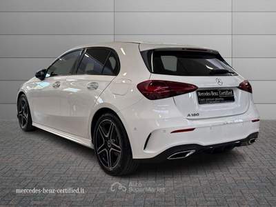 Mercedes-Benz Classe A  - a 180 amg line advanced plus auto Bianco usata Rimini