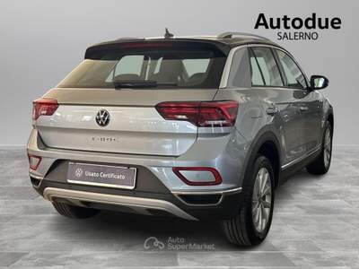 Volkswagen T-Roc  - t-roc 1.0 tsi style 115cv Argento usata Salerno