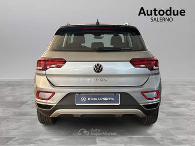 Volkswagen T-Roc  - t-roc 1.0 tsi style 115cv Argento usata Salerno