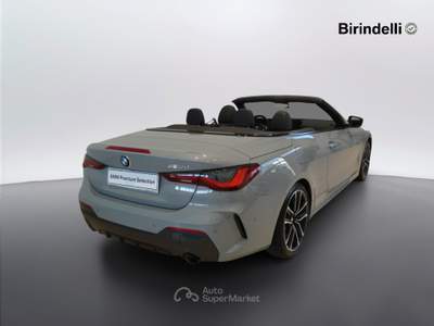 BMW Serie 4 420d Serie 4 cbr(g23/83) - 420d 48v cabrio msport Grigio usata Vinci