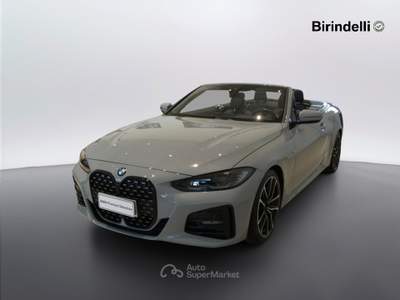 BMW Serie 4 420d Serie 4 cbr(g23/83) - 420d 48v cabrio msport Grigio usata Vinci