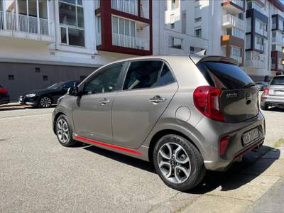 Kia Picanto  - picanto 1.0 12v 5 porte gt line Grigio usata Torino