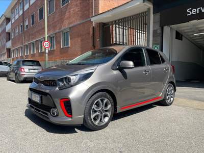 Kia Picanto  - picanto 1.0 12v 5 porte gt line Grigio usata Torino