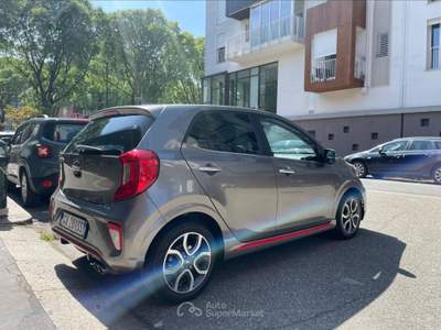 Kia Picanto  - picanto 1.0 12v 5 porte gt line Grigio usata Torino