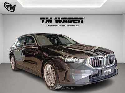 BMW Serie 5 520d  - 520d 48v xdrive touring iva esposta Blu/Azzurro usata Firenze