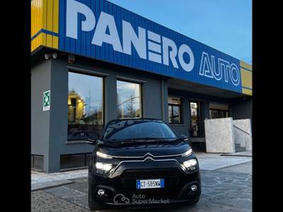 Citroen C3 C3 puretech 110 s&s max Nero usata Torino