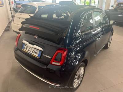 Fiat 500C  - 1.0 hybrid cabrio dolcevita Blu/Azzurro usata Torino