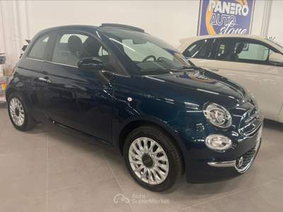 Fiat 500C  - 1.0 hybrid cabrio dolcevita Blu/Azzurro usata Torino