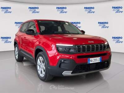 Jeep Avenger  1.2 turbo 100 cv longitude Rosso usata Torino