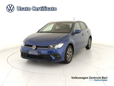 Volkswagen Polo 1.0 evo life 80cv Blu/Azzurro usata Bari