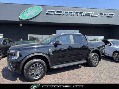 Ford Ranger 2.0 ECOBLUE aut. 205 CV DC Wildtrak 5 posti Nero usata Quinto di Treviso