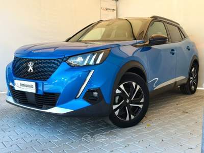 Peugeot 2008 motore elettrico 136 CV GT Blu/Azzurro usata Resana