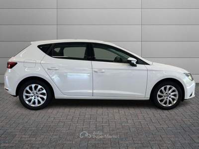 Seat Leon 1.6 TDI 105 CV 5p. Start/Stop Style Bianco usata Caresanablot