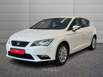 Seat Leon 1.6 TDI 105 CV 5p. Start/Stop Style Bianco usata Caresanablot
