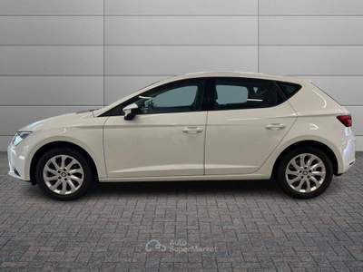 Seat Leon 1.6 TDI 105 CV 5p. Start/Stop Style Bianco usata Caresanablot
