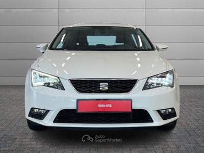 Seat Leon 1.6 TDI 105 CV 5p. Start/Stop Style Bianco usata Caresanablot