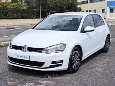 Volkswagen Golf VOLKSWAGEN Golf 1.6 TDI 110 CV DSG 5p. Comfortline BlueMotion Tech. Bianco usata Aprilia